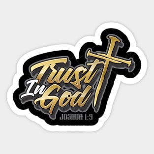 TRUST IN GOD Sticker